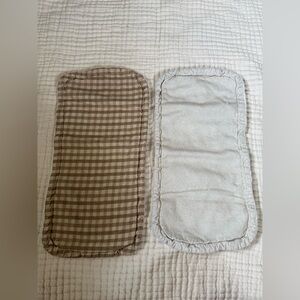 Set of Two Burp Rags
